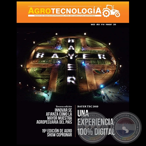AGROTECNOLOGA  REVISTA DIGITAL - MARZO - AO 8 - NMERO 94 - AO 2019 - PARAGUAY
